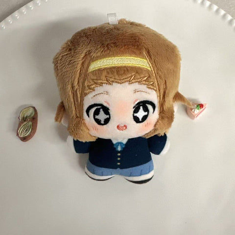 Anime K-ON！Hirasawa Yui |Akiyama Mio|Tainaka Ritsu|Kotobuki Tsumugi|Nakano Azusa Plush Doll Toy